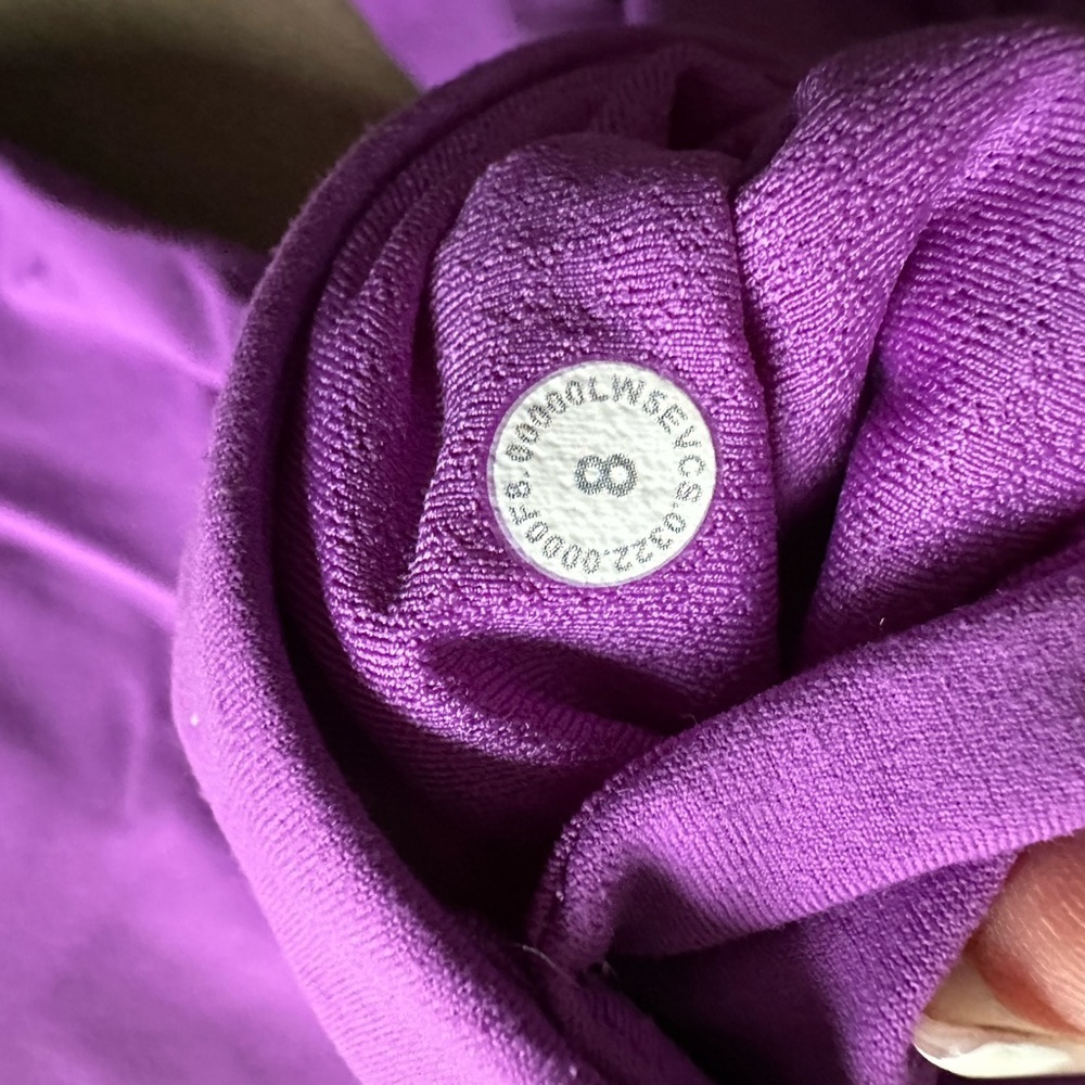 Women's lululemon Purple high rise Flare Active Pants soft nulu - Picture 6 of 6
